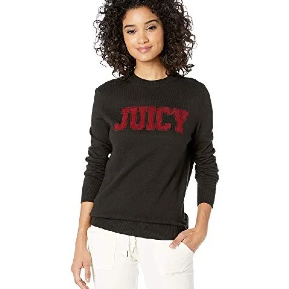 Flocked Logo Sweater Black Size xl Supreme Flocked Logo Sweater \u0027Black\u0027